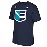 Europe Hockey 2016 World Cup of Hockey Primary Logo WEM T-Shirt - Navy Blue,baseball caps,new era cap wholesale,wholesale hats